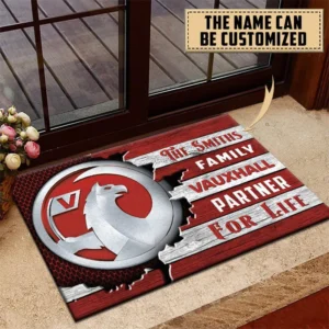 Vauxhall Doormat, All Over Print Doormat CAR199022768 - Red