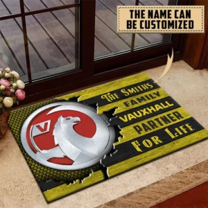 Vauxhall Doormat, All Over Print Doormat CAR199022768 - Yellow
