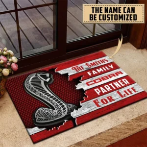 SVT Corba Doormat, All Over Print Doormat CAR199022769 - Red