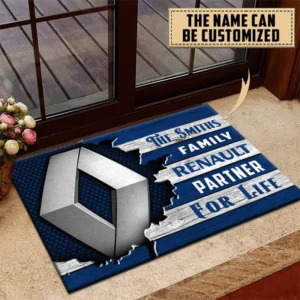 Renault Doormat, All Over Print Doormat CAR199022771 - Blue