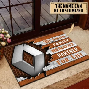 Renault Doormat, All Over Print Doormat CAR199022771 - Orange