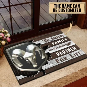 Dodge Doormat, All Over Print Doormat CAR199022772 - Brown