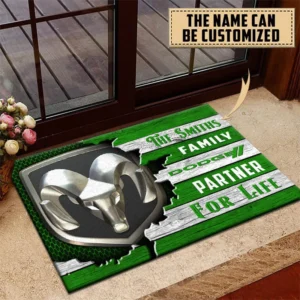 Dodge Doormat, All Over Print Doormat CAR199022772 - Green