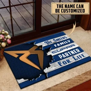Cupra Doormat, All Over Print Doormat CAR199022774 - Blue