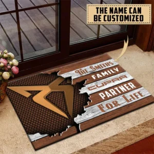 Cupra Doormat, All Over Print Doormat CAR199022774 - Brown