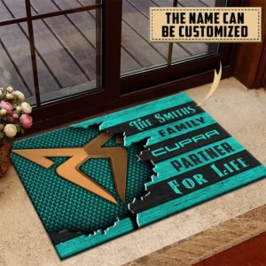 Cupra Doormat, All Over Print Doormat CAR199022774 - Cyan