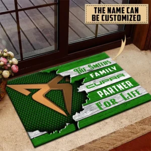 Cupra Doormat, All Over Print Doormat CAR199022774 - Green