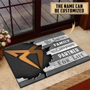 Cupra Doormat, All Over Print Doormat CAR199022774 - Gray
