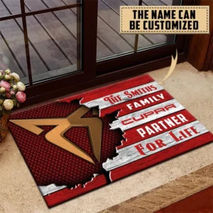 Cupra Doormat, All Over Print Doormat CAR199022774 - Red