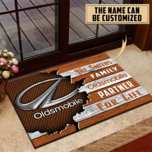 Oldsmobile Doormat, All Over Print Doormat CAR199022776 - Orange