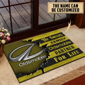 Oldsmobile Doormat, All Over Print Doormat CAR199022776 - Yellow