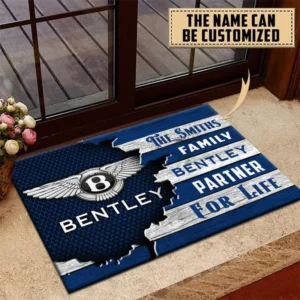 Bentley Doormat, All Over Print Doormat CAR199022779 - Blue