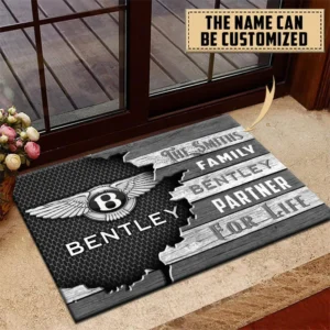 Bentley Doormat, All Over Print Doormat CAR199022779 - Gray
