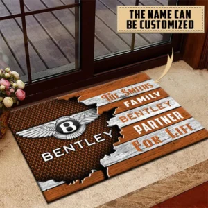 Bentley Doormat, All Over Print Doormat CAR199022779 - Orange