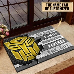 Bumblebee Doormat, All Over Print Doormat CAR199022780 - Gray