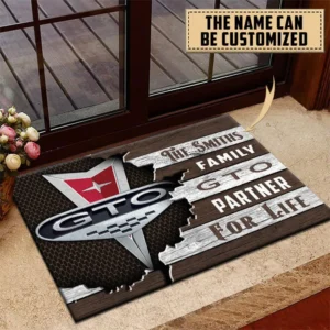Pontiac GTO Doormat, All Over Print Doormat CAR199022781 - Brown