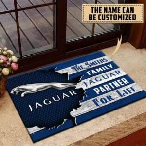 Jaguar Doormat, All Over Print Doormat CAR199022783 - Blue