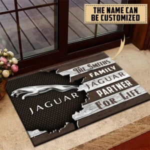 Jaguar Doormat, All Over Print Doormat CAR199022783 - Brown