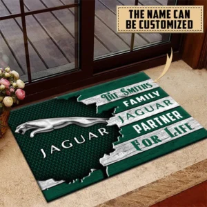 Jaguar Doormat, All Over Print Doormat CAR199022783 - Green