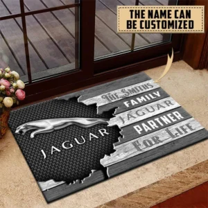 Jaguar Doormat, All Over Print Doormat CAR199022783 - Gray