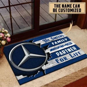 AMG Doormat, All Over Print Doormat CAR199022786 - Blue