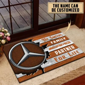 AMG Doormat, All Over Print Doormat CAR199022786 - Orange