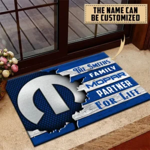 Mopar Doormat, All Over Print Doormat CAR199022789 - Blue