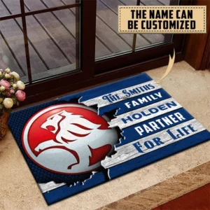 Holden Doormat, All Over Print Doormat CAR199022790 - Blue