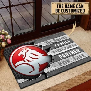 Holden Doormat, All Over Print Doormat CAR199022790 - Gray