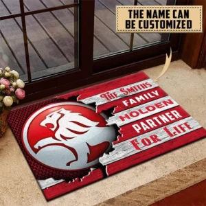 Holden Doormat, All Over Print Doormat CAR199022790 - Red