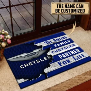 Chrysler Doormat, All Over Print Doormat CAR199022791 - Blue