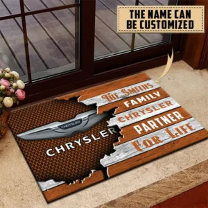 Chrysler Doormat, All Over Print Doormat CAR199022791 - Orange