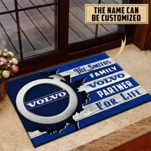 Volvo Doormat, All Over Print Doormat CAR199022792 - Blue