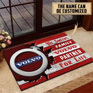Volvo Doormat, All Over Print Doormat CAR199022792 - Red