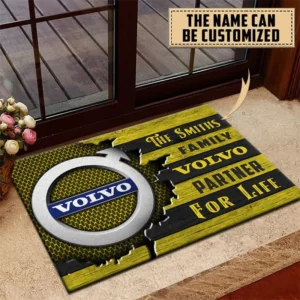 Volvo Doormat, All Over Print Doormat CAR199022792 - Yellow
