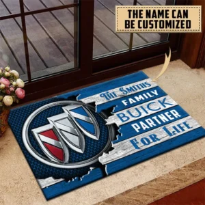 Buick Doormat, All Over Print Doormat CAR199022793 - Blue