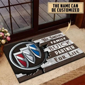 Buick Doormat, All Over Print Doormat CAR199022793 - Brown