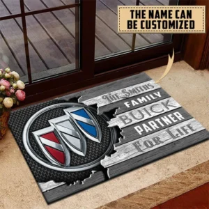 Buick Doormat, All Over Print Doormat CAR199022793 - Gray