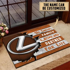 Lexus Doormat, All Over Print Doormat CAR199022795 - Orange