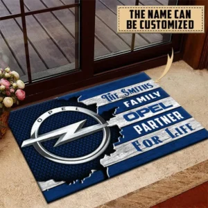 Opel Doormat, All Over Print Doormat CAR199022796 - Blue