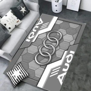 Audi Rug, All Over Print Rug CAR301032927 - Gray