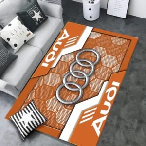 Audi Rug, All Over Print Rug CAR301032927 - Orange