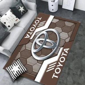 Toyota Rug, All Over Print Rug CAR301032928 - Brown