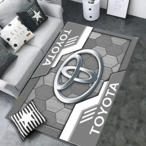 Toyota Rug, All Over Print Rug CAR301032928 - Gray