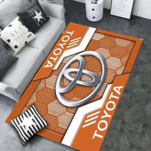 Toyota Rug, All Over Print Rug CAR301032928 - Orange