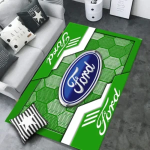 Ford Rug, All Over Print Rug CAR301032929 - Green