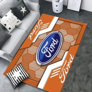 Ford Rug, All Over Print Rug CAR301032929 - Orange