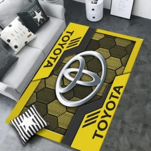 Chevrolet Corvette Rug, All Over Print Rug CAR301032930 - Yellow