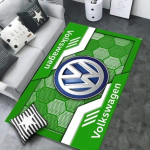 Volkswagen Rug, All Over Print Rug CAR301032931 - Green