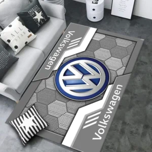 Volkswagen Rug, All Over Print Rug CAR301032931 - Gray